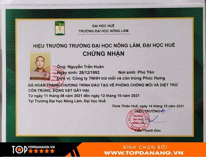chung nhan diet moi phuc hung anh 2