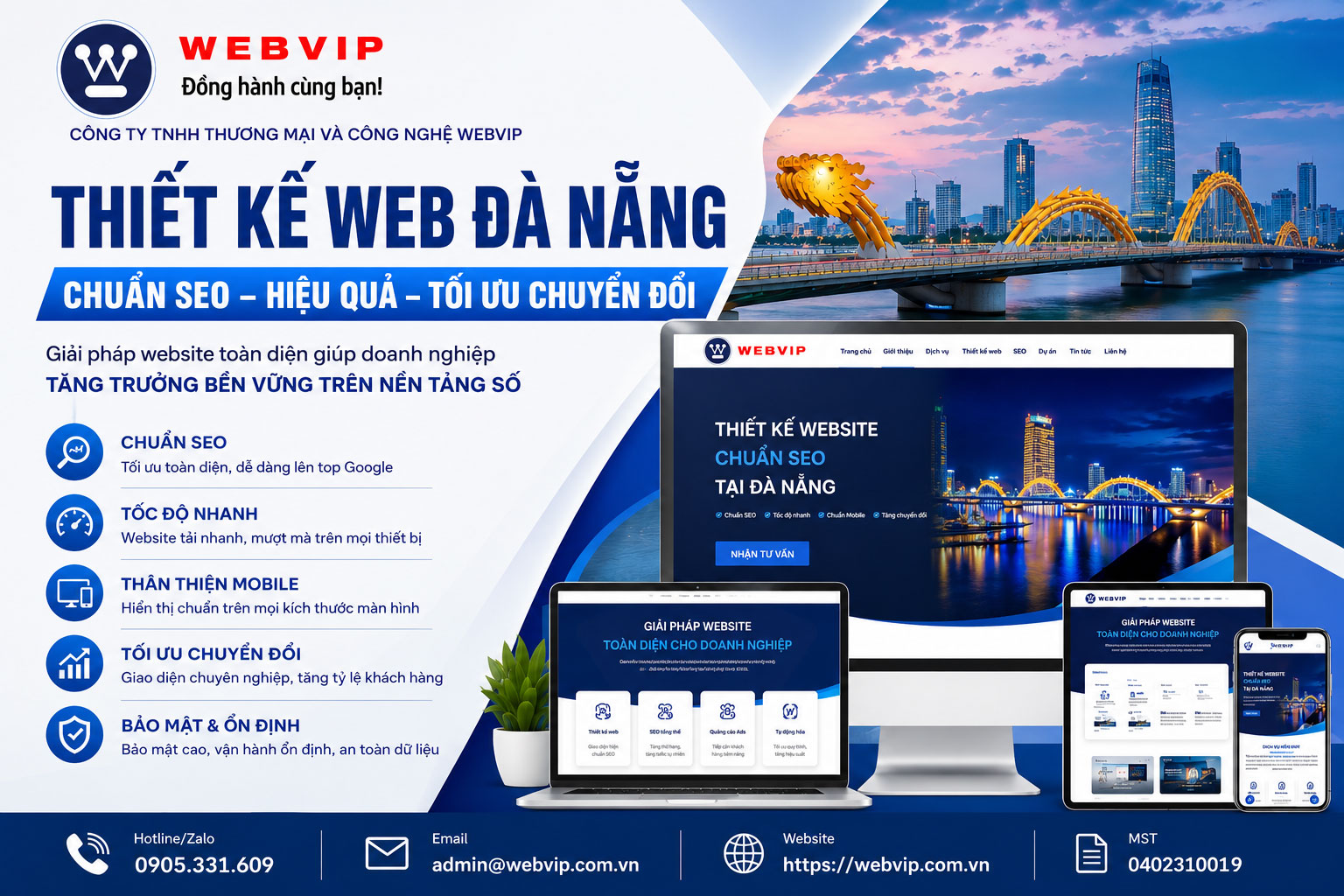 Thiết kế web Đà Nẵng WEBVIP