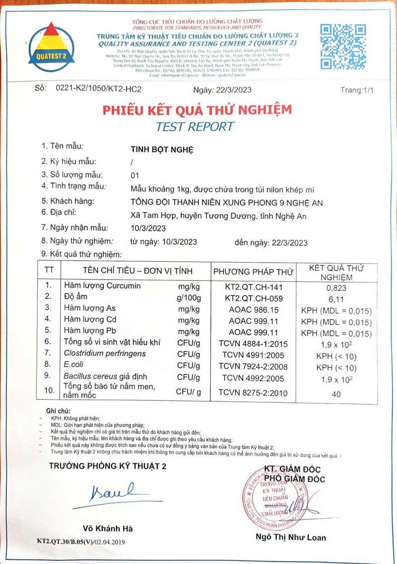 Chứng nhận kiểm định sản phẩm an toàn cho sức khỏe