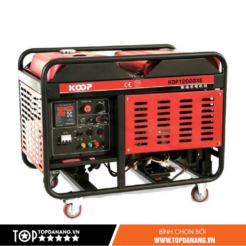 Máy phát điện chạy dầu 10KW Koop KDF12000XE 1 pha