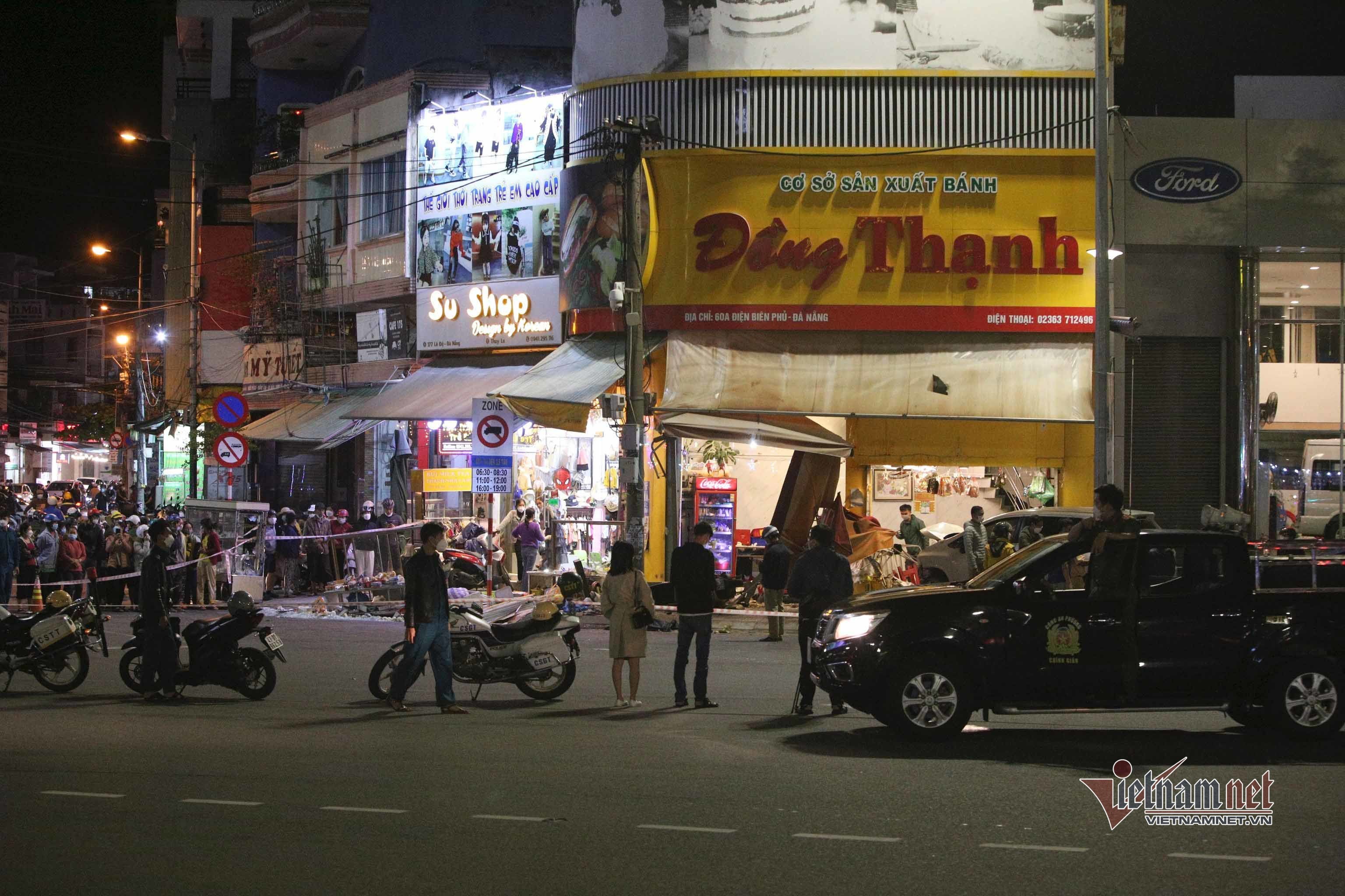oto lao vao tiem banh mi o da nang tai xe co su dung ruou bia
